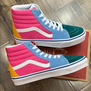 VERY SK-8-HI Suede/Canvas Multi/Brig men’s